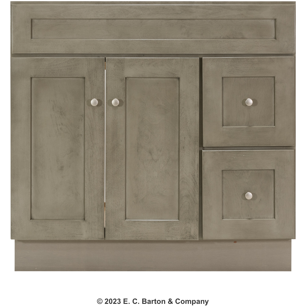 North Timber Driftwood Gray Shaker 48